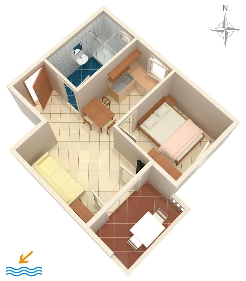 Apartments With A Parking Space Mandre, Pag - 6405 Kolan Exterior photo